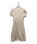 CELFORD (セルフォード) ボリューム袖Aラインカットワンピース ベージュ サイズ:36：4000円
