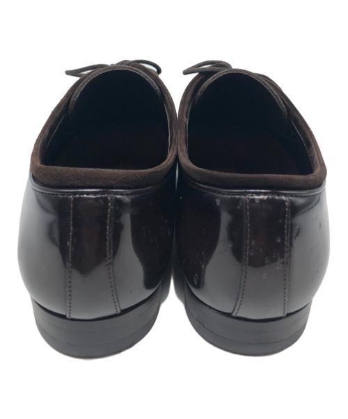 DOLCE & GABBANA（ドルチェ＆ガッバーナ）DOLCE & GABBANA (ドルチェ＆ガッバーナ) 3ホールエナメルシューズ ブラウン サイズ:5 1/2の古着・服飾アイテム