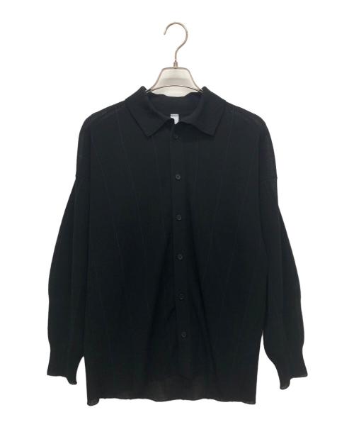 CFCL（シーエフシーエル）CFCL (シーエフシーエル) TC Cascades Shirt ブラック サイズ:Lの古着・服飾アイテム