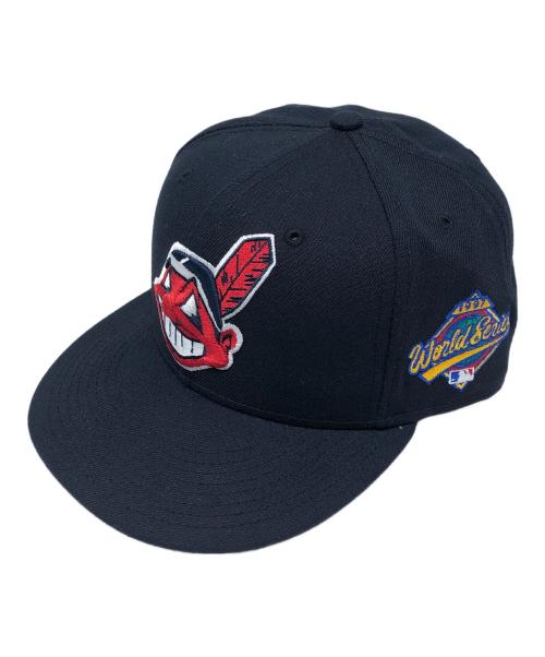New Era（ニューエラ）New Era (ニューエラ) Cooperstown (クーパーズタウン) 59FIFTY キャップ ネイビー サイズ:7 3/8の古着・服飾アイテム