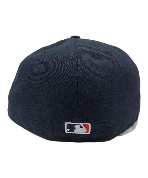 New Era（ニューエラ）New Era (ニューエラ) Cooperstown (クーパーズタウン) 59FIFTY キャップ ネイビー サイズ:7 3/8の古着・服飾アイテム