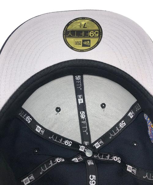 New Era（ニューエラ）New Era (ニューエラ) Cooperstown (クーパーズタウン) 59FIFTY キャップ ネイビー サイズ:7 3/8の古着・服飾アイテム
