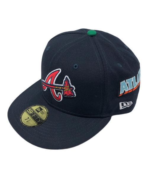 New Era（ニューエラ）New Era (ニューエラ) OFFSET コラボキャップ 59FIFTY ネイビー サイズ:7 3/8の古着・服飾アイテム