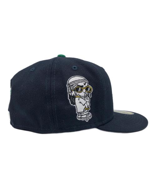 New Era（ニューエラ）New Era (ニューエラ) OFFSET コラボキャップ 59FIFTY ネイビー サイズ:7 3/8の古着・服飾アイテム
