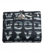 Vivienne Westwoodヴィヴィアンウエストウッド）の古着「口金2つ折り財布」｜ブラック