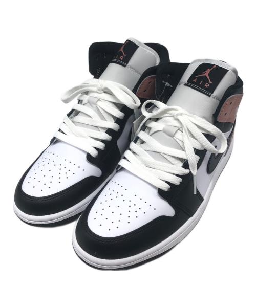 NIKE（ナイキ）NIKE (ナイキ) Air Jordan 1 Mid White/Rust Pink/Black/ホワイト サイズ:26の古着・服飾アイテム