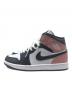 NIKE (ナイキ) Air Jordan 1 Mid White/Rust Pink/Black/ホワイト サイズ:26：13000円