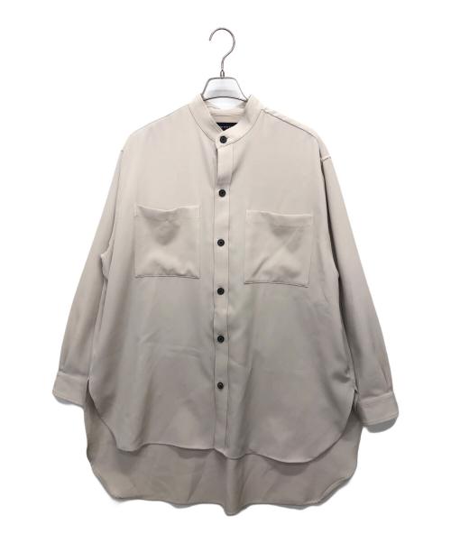 UNITED TOKYO（ユナイテッドトーキョー）UNITED TOKYO (ユナイテッドトーキョー) ダブルクロスロングシャツ アイボリー サイズ:2の古着・服飾アイテム