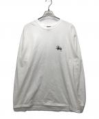 stussyステューシー）の古着「カットソー」｜ホワイト