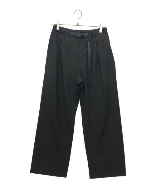 GRAMICCI（グラミチ）GRAMICCI (グラミチ) 2タックシームレスパンツ ブラック サイズ:Lの古着・服飾アイテム