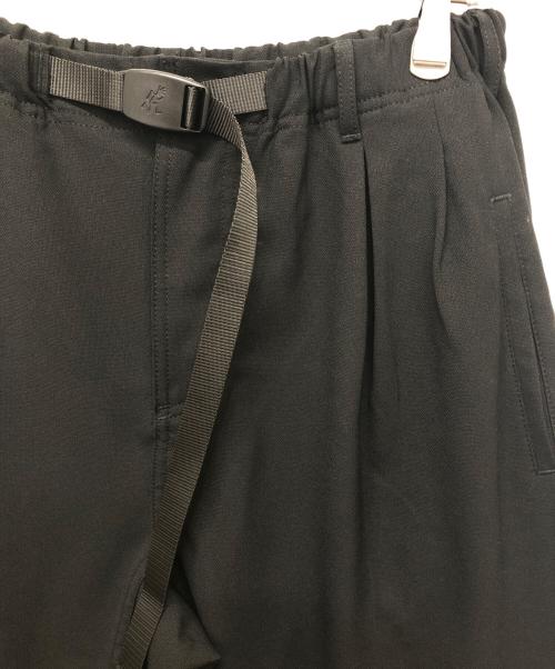GRAMICCI（グラミチ）GRAMICCI (グラミチ) 2タックシームレスパンツ ブラック サイズ:Lの古着・服飾アイテム
