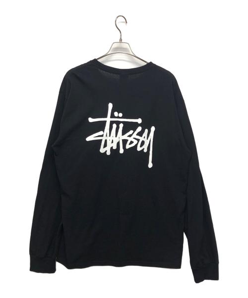 stussy（ステューシー）stussy (ステューシー) カットソー ブラック サイズ:XLの古着・服飾アイテム