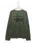stussy (ステューシー) RAGLAN THERMAL LS CREW カーキ サイズ:XL：9000円
