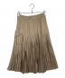 GIVENCHY (ジバンシィ) シルクプリーツスカート ベージュ サイズ:36：8000円