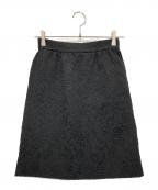 DOLCE & GABBANAドルチェ＆ガッバーナ）の古着「ジャガードミディスカート」｜ブラック