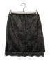 GUCCI (グッチ) ジャガードチュールスカート ブラック サイズ:38 未使用品：8000円
