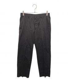 JIL SANDER（ジルサンダー）の古着「コットンタックパンツ」｜ブラック