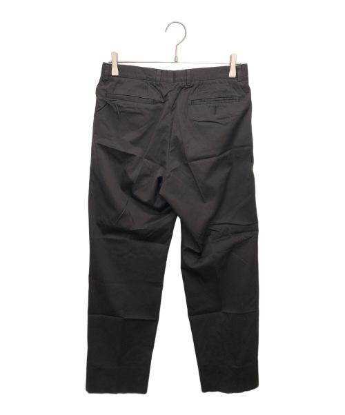 JIL SANDER（ジルサンダー）JIL SANDER (ジルサンダー) コットンタックパンツ ブラック サイズ:46の古着・服飾アイテム