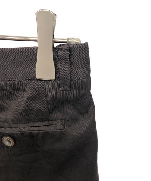 JIL SANDER（ジルサンダー）JIL SANDER (ジルサンダー) コットンタックパンツ ブラック サイズ:46の古着・服飾アイテム