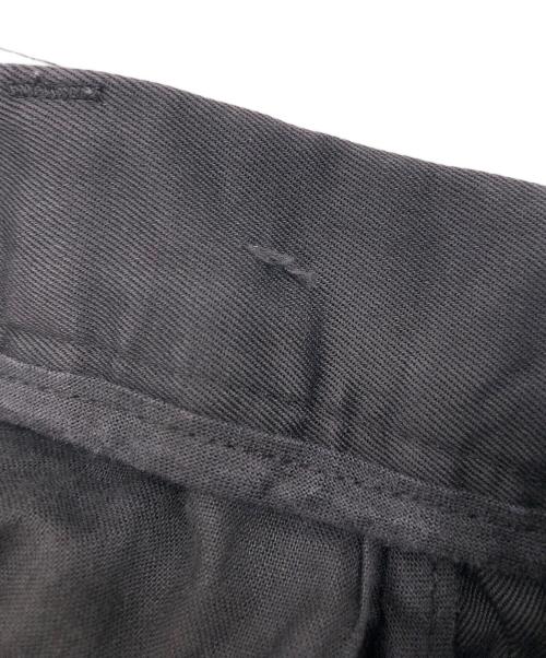 JIL SANDER（ジルサンダー）JIL SANDER (ジルサンダー) コットンタックパンツ ブラック サイズ:46の古着・服飾アイテム