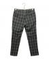 INCOTEX (インコテックス) チェックパンツ グレー サイズ:46：8000円