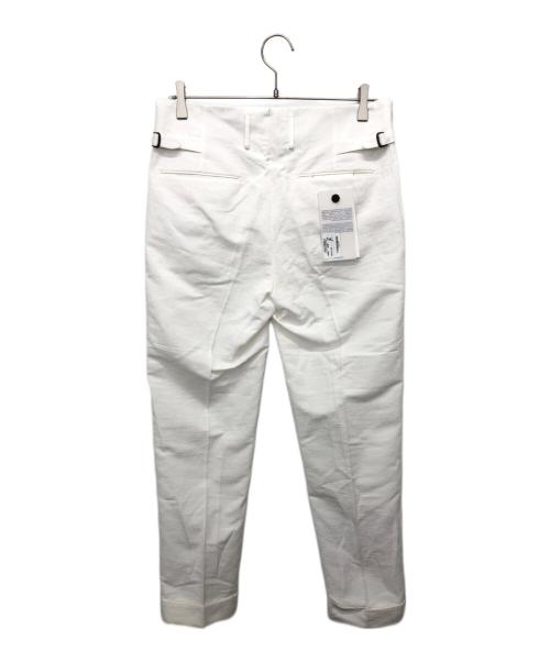 INCOTEX（インコテックス）INCOTEX (インコテックス) テーパードフィットパンツ ホワイト サイズ:46の古着・服飾アイテム