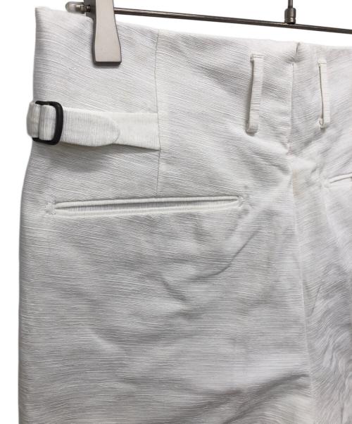 INCOTEX（インコテックス）INCOTEX (インコテックス) テーパードフィットパンツ ホワイト サイズ:46の古着・服飾アイテム