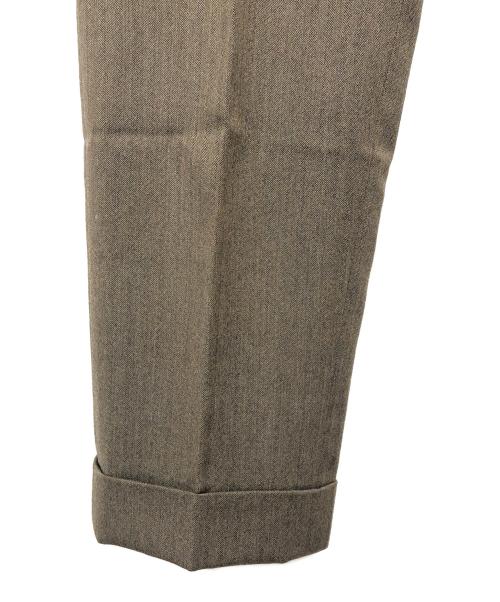 INCOTEX（インコテックス）INCOTEX (インコテックス) スリムスラックス ブラウン サイズ:46の古着・服飾アイテム