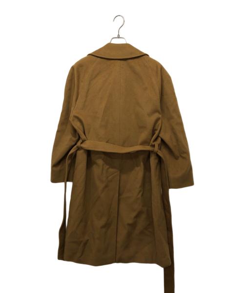 Aquascutum（アクアスキュータム）Aquascutum (アクアスキュータム) カシミヤ混コート ブラウン サイズ:表記無しの古着・服飾アイテム