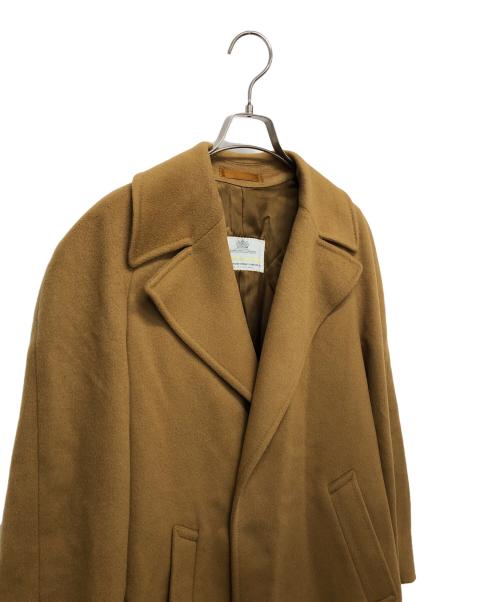 Aquascutum（アクアスキュータム）Aquascutum (アクアスキュータム) カシミヤ混コート ブラウン サイズ:表記無しの古着・服飾アイテム