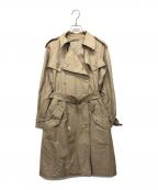 PRADA SPORTSプラダスポーツ）の古着「トレンチコート」｜ベージュ