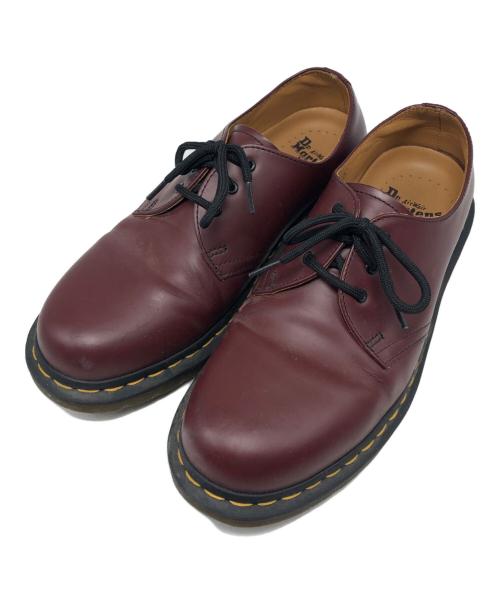 Dr.Martens（ドクターマーチン）Dr.Martens (ドクターマーチン) 3ホールブーツ ワインレッド サイズ:UK7の古着・服飾アイテム