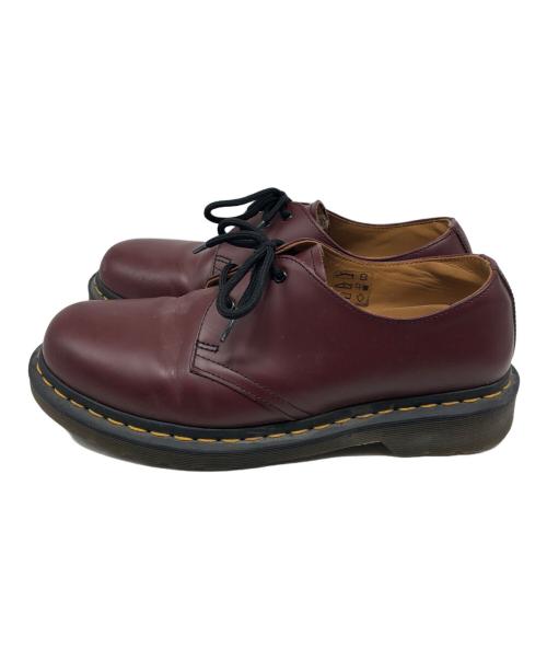 Dr.Martens（ドクターマーチン）Dr.Martens (ドクターマーチン) 3ホールブーツ ワインレッド サイズ:UK7の古着・服飾アイテム