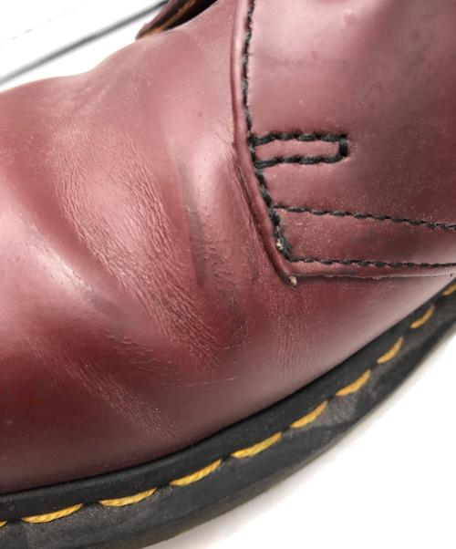 Dr.Martens（ドクターマーチン）Dr.Martens (ドクターマーチン) 3ホールブーツ ワインレッド サイズ:UK7の古着・服飾アイテム