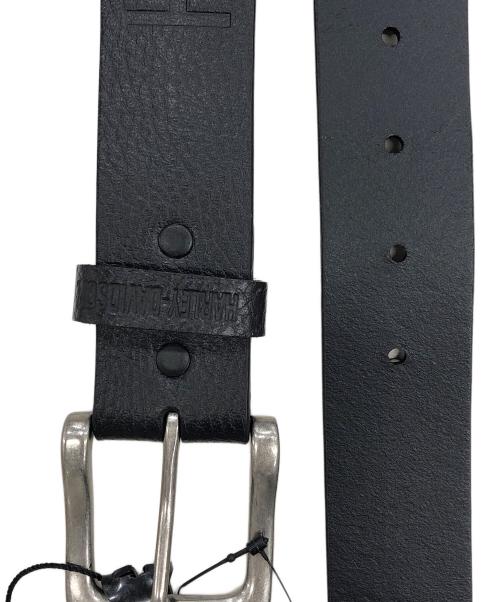 HARLEY-DAVIDSON（ハーレーダビッドソン）HARLEY-DAVIDSON (ハーレーダビッドソン) レザーベルト ブラック サイズ:36の古着・服飾アイテム