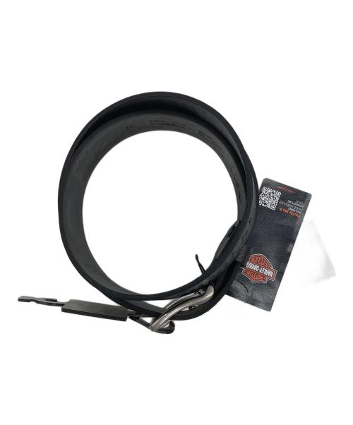 HARLEY-DAVIDSON（ハーレーダビッドソン）HARLEY-DAVIDSON (ハーレーダビッドソン) レザーベルト ブラック サイズ:36の古着・服飾アイテム