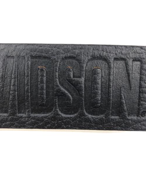 HARLEY-DAVIDSON（ハーレーダビッドソン）HARLEY-DAVIDSON (ハーレーダビッドソン) レザーベルト ブラック サイズ:36の古着・服飾アイテム