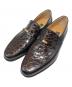 BALLY（バリー）の古着「クロコダイルローファー」｜ブラウン