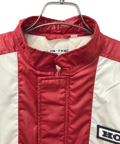 HONDA（ホンダ）HONDA (ホンダ) レーシングジャケット レッド サイズ:２Lの古着・服飾アイテム