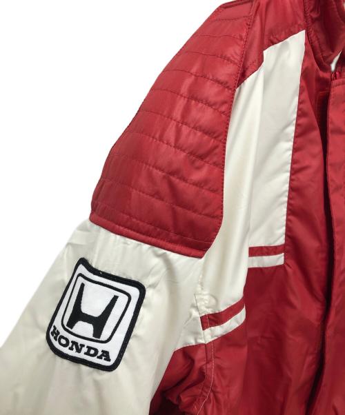 HONDA（ホンダ）HONDA (ホンダ) レーシングジャケット レッド サイズ:２Lの古着・服飾アイテム