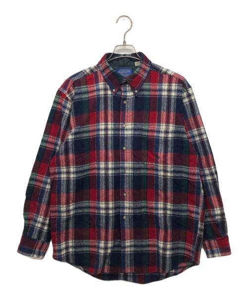 PENDLETON（ペンドルトン）PENDLETON (ペンドルトン) チェックシャツ レッド サイズ:Lの古着・服飾アイテム