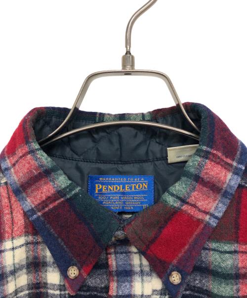 PENDLETON（ペンドルトン）PENDLETON (ペンドルトン) チェックシャツ レッド サイズ:Lの古着・服飾アイテム