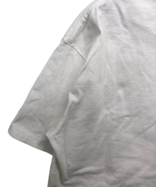 THE NORTH FACE（ザ ノース フェイス）THE NORTH FACE (ザ ノース フェイス) エンボスロゴTシャツ ホワイト サイズ:Lの古着・服飾アイテム