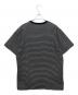 A.P.C. (アーペーセー) 胸ロゴボーダーTシャツ ブラック サイズ:S：9000円