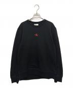 Calvin Klein Jeansカルバンクラインジーンズ）の古着「モノグラムスウェットシャツ」｜ブラック