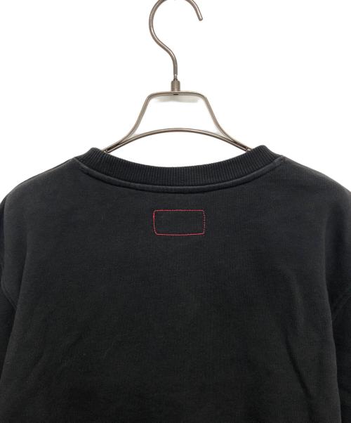 Calvin Klein Jeans（カルバンクラインジーンズ）Calvin Klein Jeans (カルバンクラインジーンズ) モノグラムスウェットシャツ ブラック サイズ:Sの古着・服飾アイテム