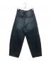 YENN (イエン) CURVED SEAM DENIM PANTS インディゴ サイズ:36：10000円