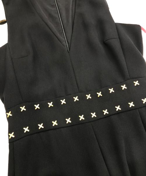 VERSACE（ヴェルサーチェ）VERSACE (ヴェルサーチェ) サロペット ブラック サイズ:38の古着・服飾アイテム