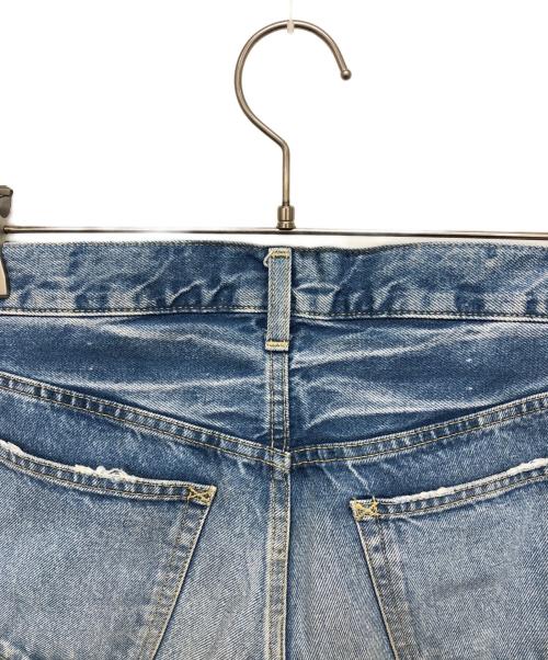 Ron Herman（ロンハーマン）Ron Herman (ロンハーマン) ユーズド加工セルビッチデニムパンツ インディゴ サイズ:Sの古着・服飾アイテム