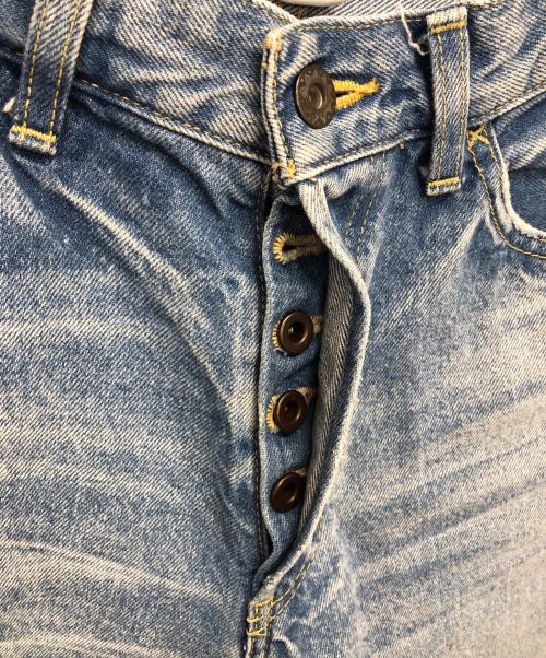 Ron Herman（ロンハーマン）Ron Herman (ロンハーマン) ユーズド加工セルビッチデニムパンツ インディゴ サイズ:Sの古着・服飾アイテム
